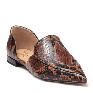 Franco Sarto Snakeskin Flat
